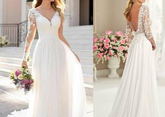 WEDDING DRESSES WITH SLEEVES