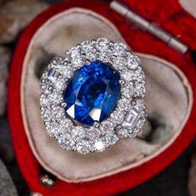 5 Vintage Blue Sapphire Rings You Must Have Seen - AllPeachs