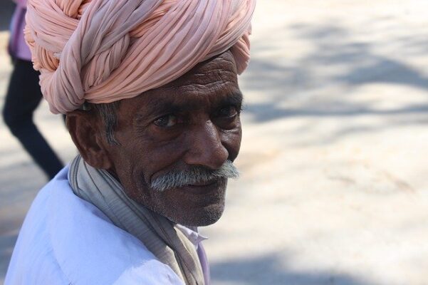 Old indian man