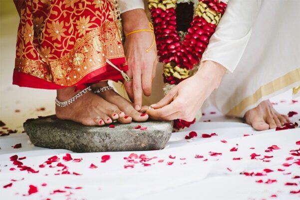 indian bridal toe rings
